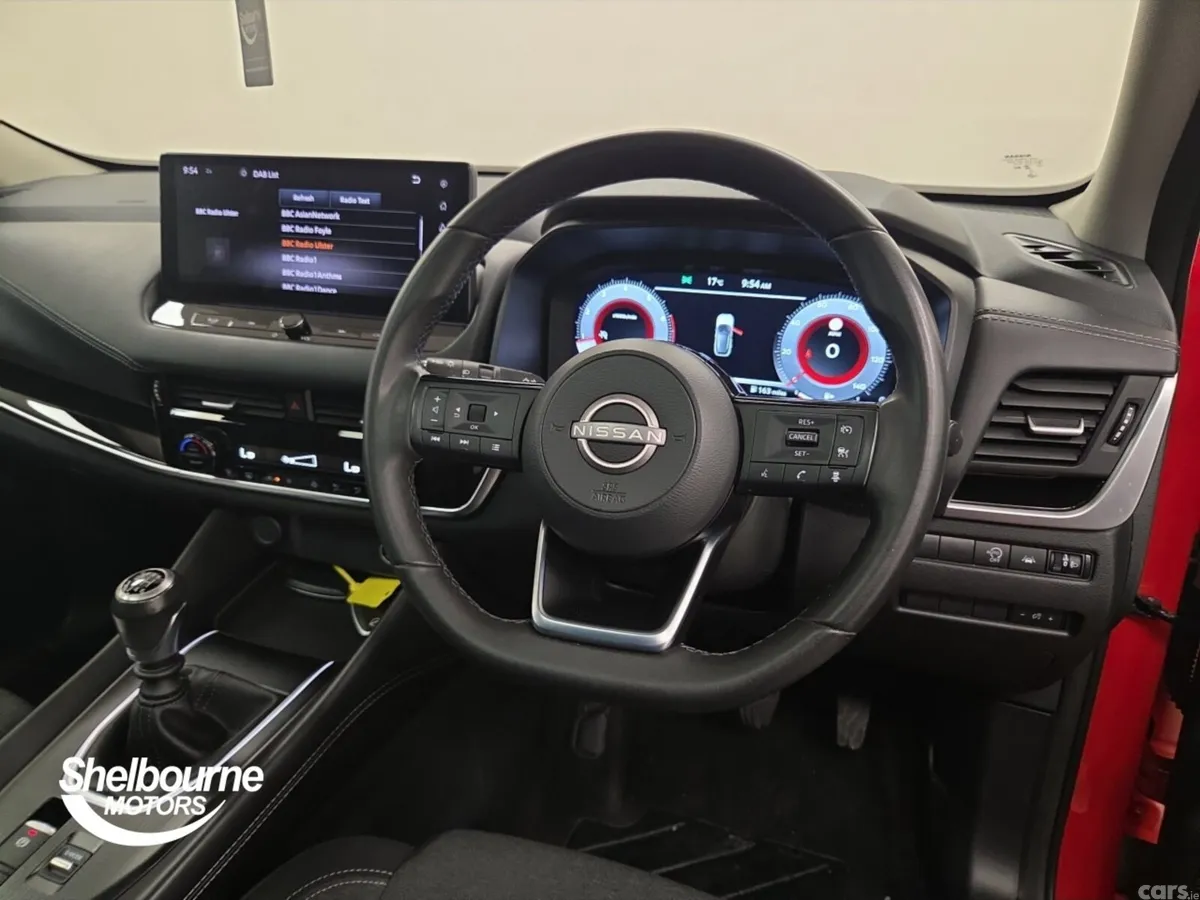 Nissan Qashqai Hatchback, Petrol, 2023, Red
