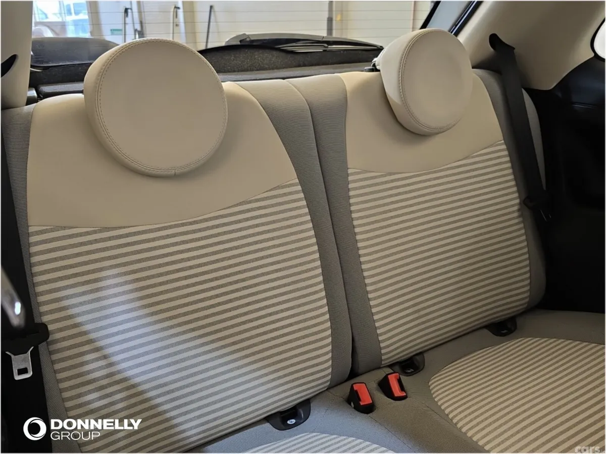 Fiat 500 Hatchback, Petrol, 2018, White