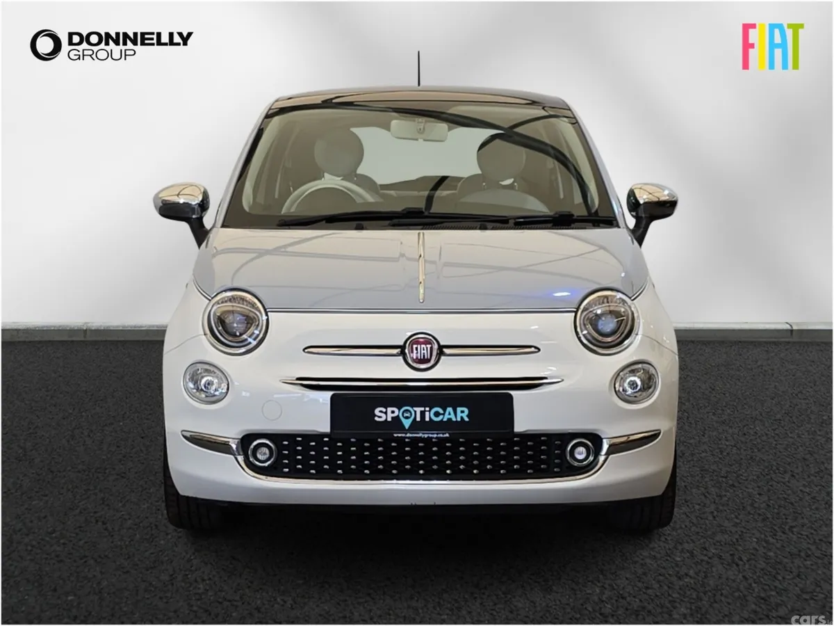 Fiat 500 Hatchback, Petrol, 2018, White