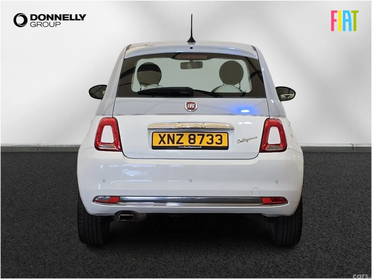 Fiat 500 Hatchback, Petrol, 2018, White