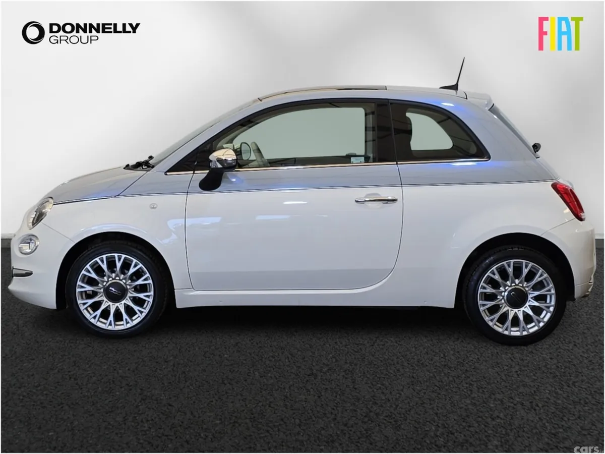 Fiat 500 Hatchback, Petrol, 2018, White