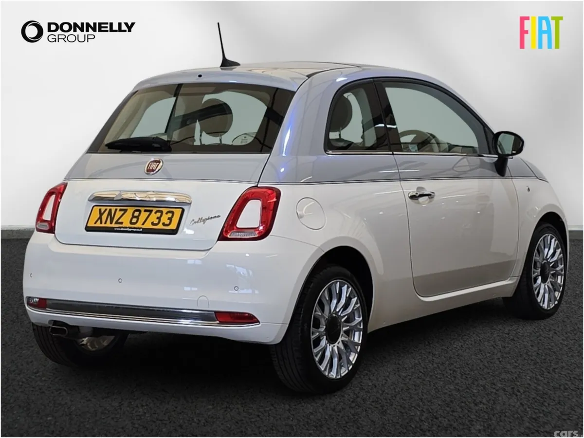 Fiat 500 Hatchback, Petrol, 2018, White