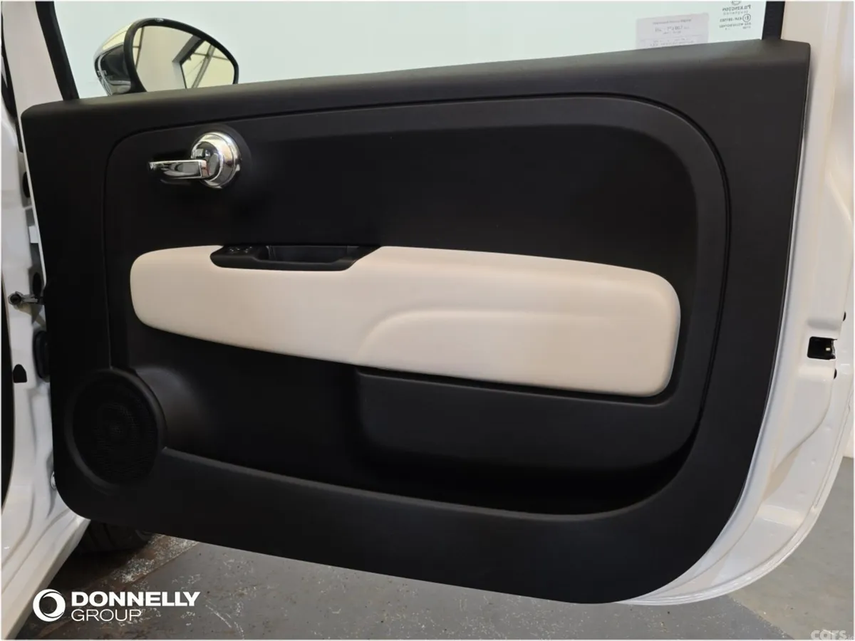 Fiat 500 Hatchback, Petrol, 2018, White