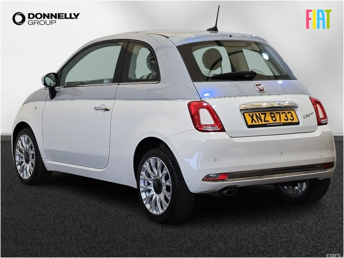 Fiat 500 Hatchback, Petrol, 2018, White