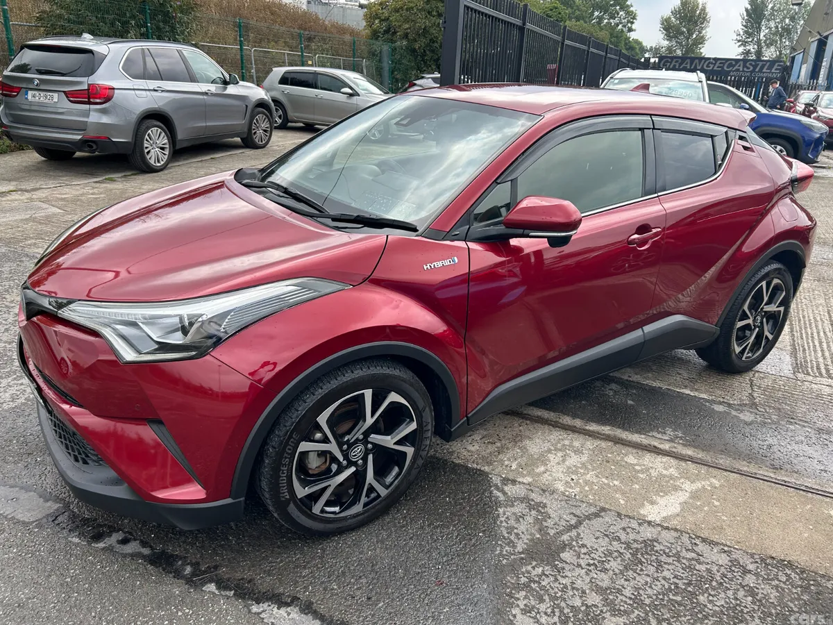 Toyota C-HR Hatchback, Petrol Hybrid, 2019, Red