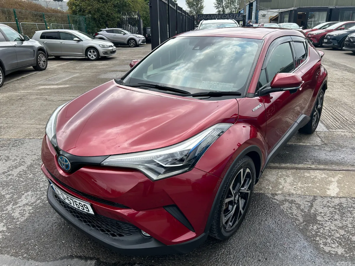 Toyota C-HR Hatchback, Petrol Hybrid, 2019, Red