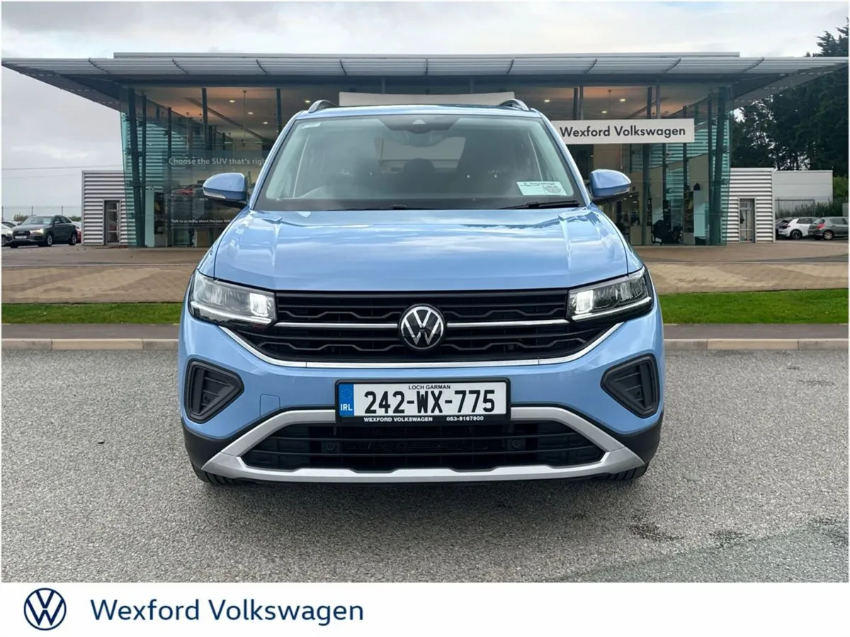 Volkswagen T-Cross SUV, Petrol, 2024, Blue