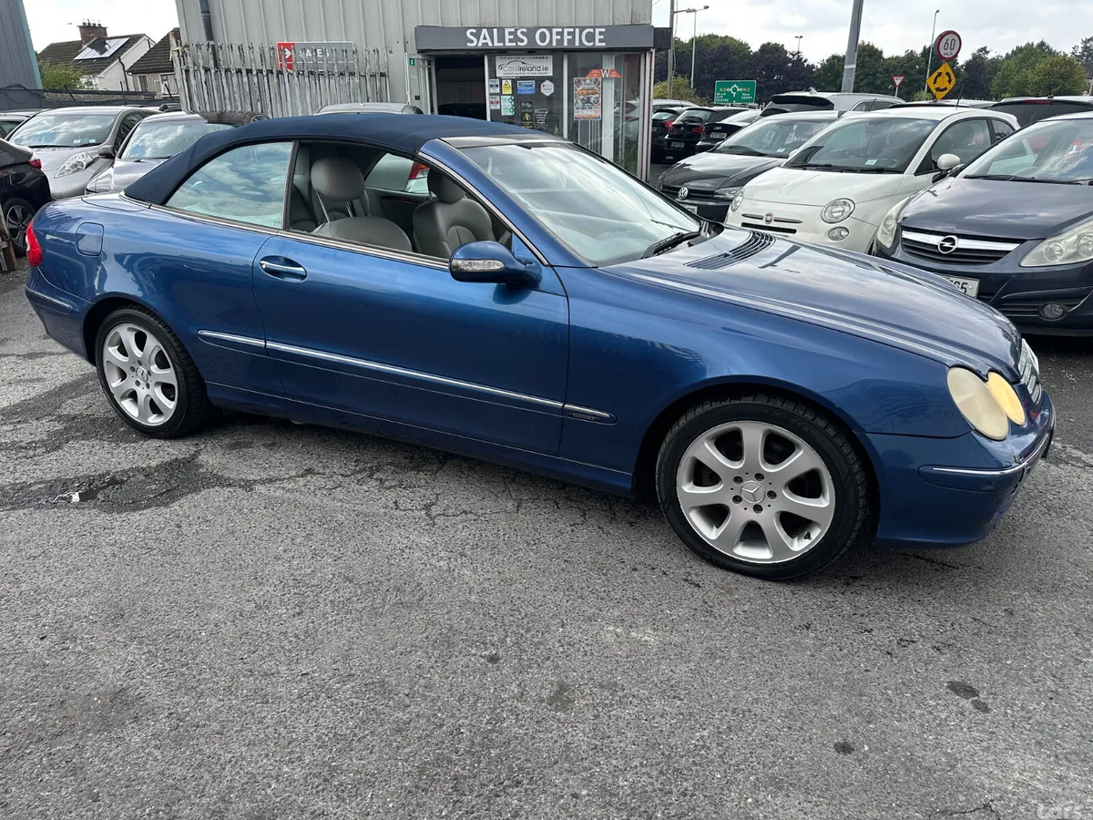 Mercedes-Benz CLK Convertible, Petrol, 2004, Blue