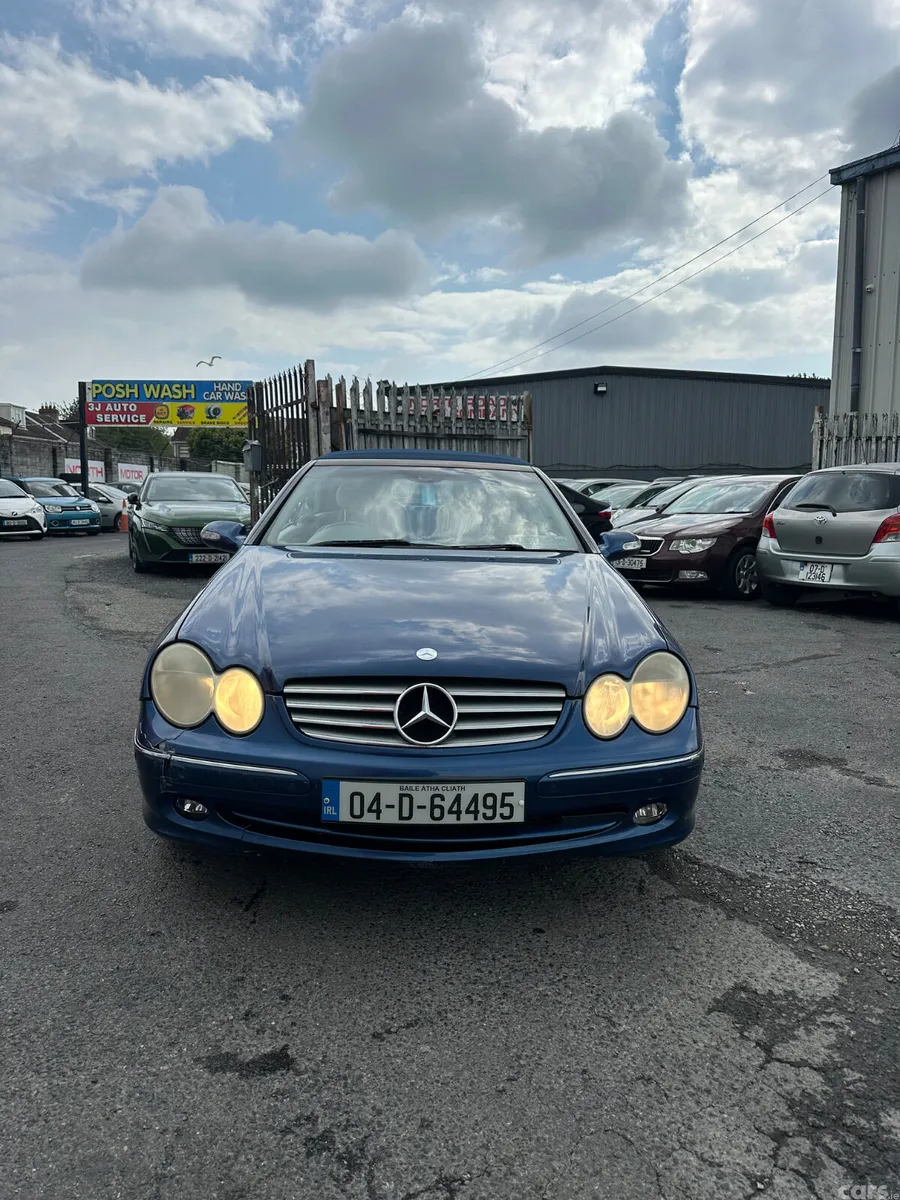 Mercedes-Benz CLK Convertible, Petrol, 2004, Blue