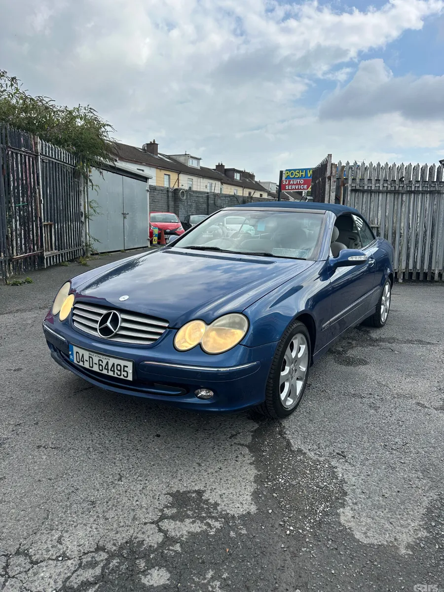 Mercedes-Benz CLK Convertible, Petrol, 2004, Blue