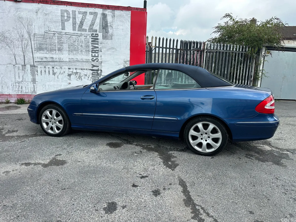 Mercedes-Benz CLK Convertible, Petrol, 2004, Blue
