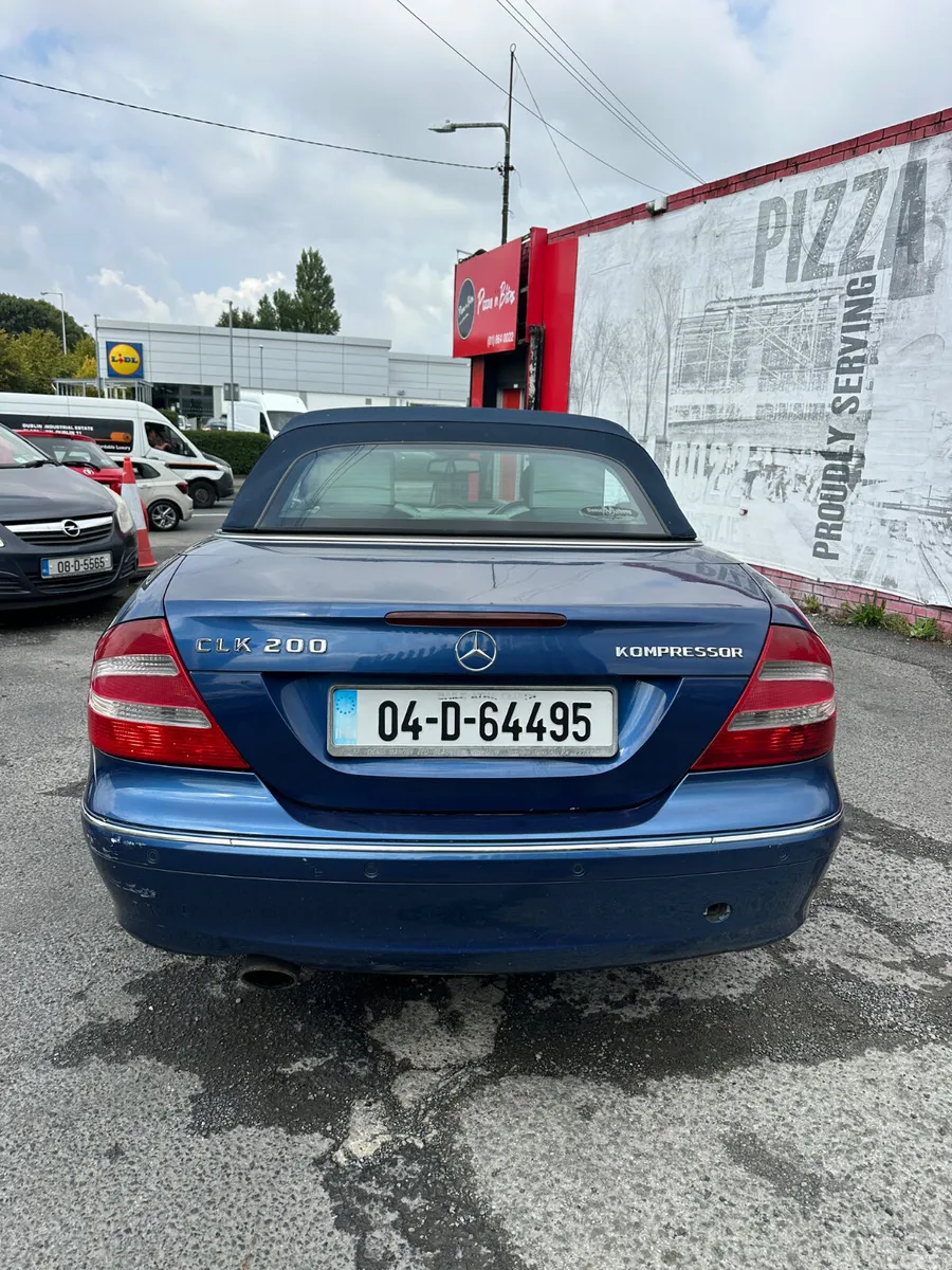 Mercedes-Benz CLK Convertible, Petrol, 2004, Blue