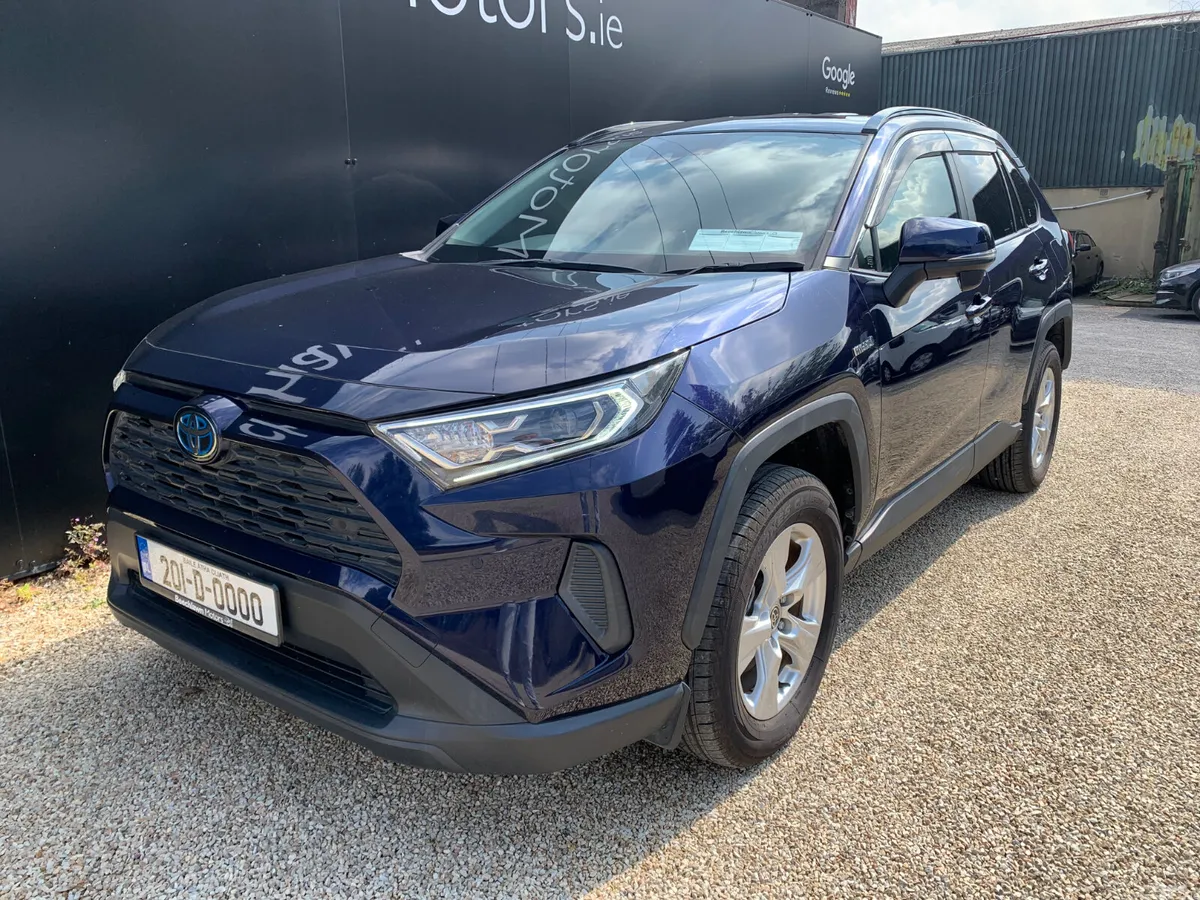 Toyota RAV4 SUV, Petrol Hybrid, 2020, Blue