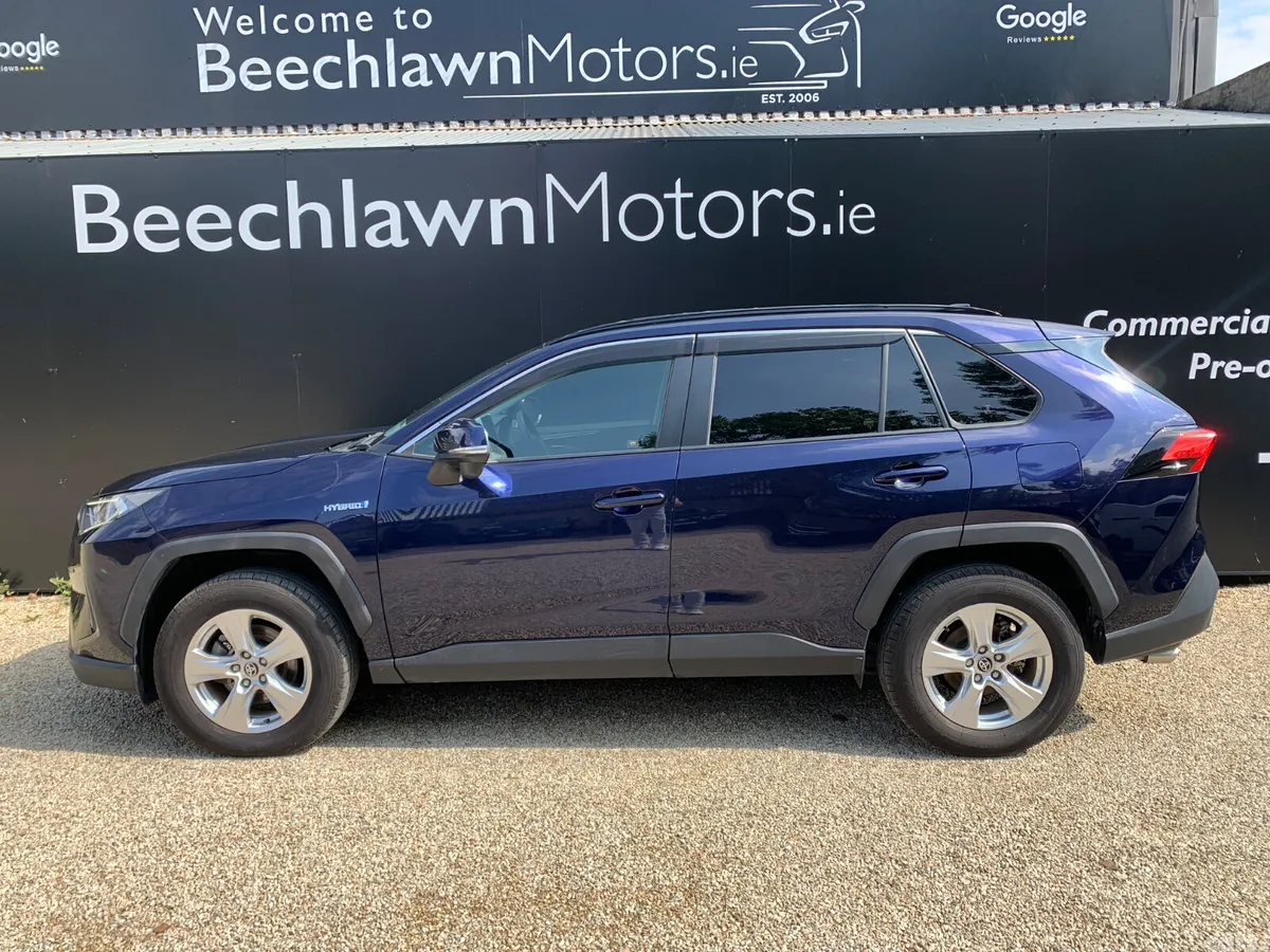 Toyota RAV4 SUV, Petrol Hybrid, 2020, Blue