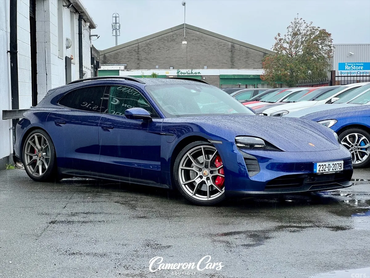 Porsche Taycan Estate, Electric, 2023, Blue