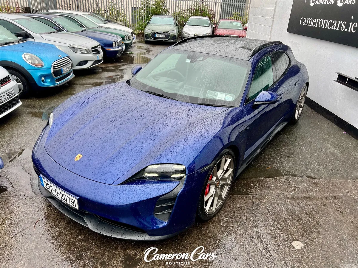Porsche Taycan Estate, Electric, 2023, Blue