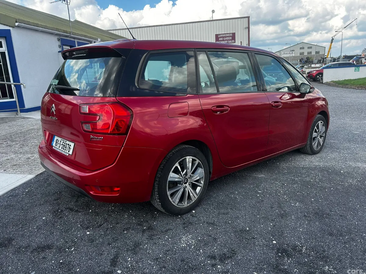 Citroen C4 Picasso Hatchback, Diesel, 2016, Red