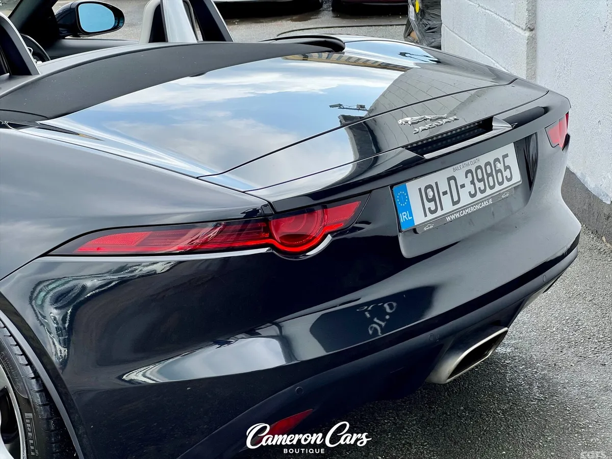 Jaguar F-Type Convertible, Petrol, 2019, Black