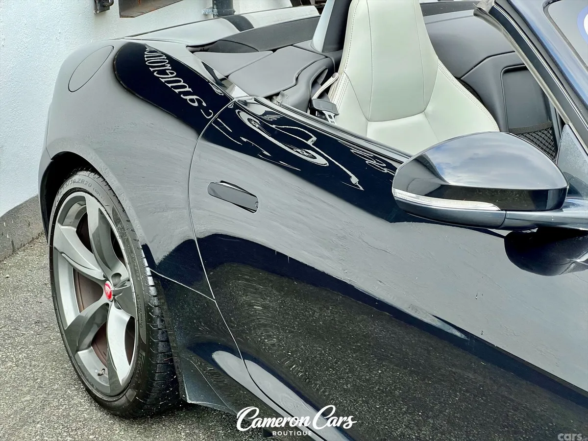 Jaguar F-Type Convertible, Petrol, 2019, Black