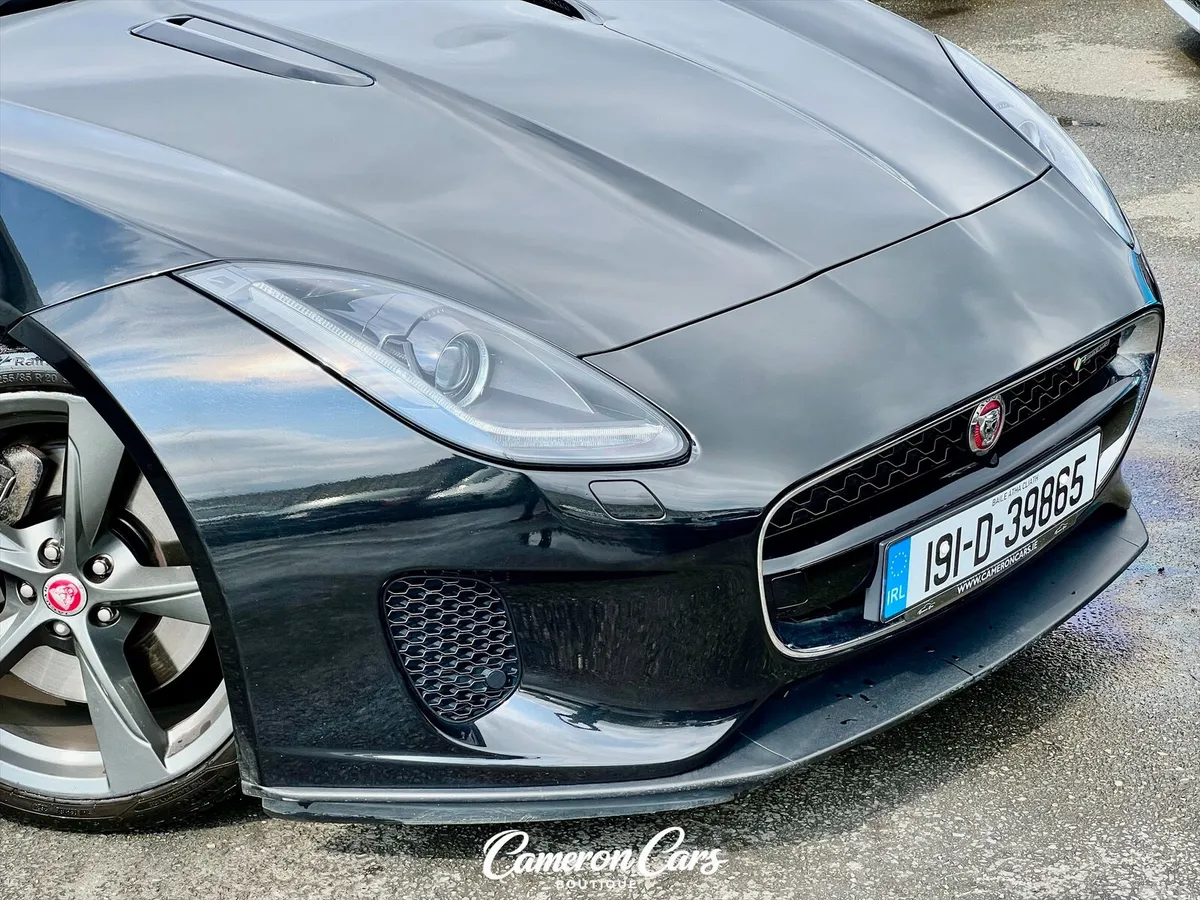 Jaguar F-Type Convertible, Petrol, 2019, Black