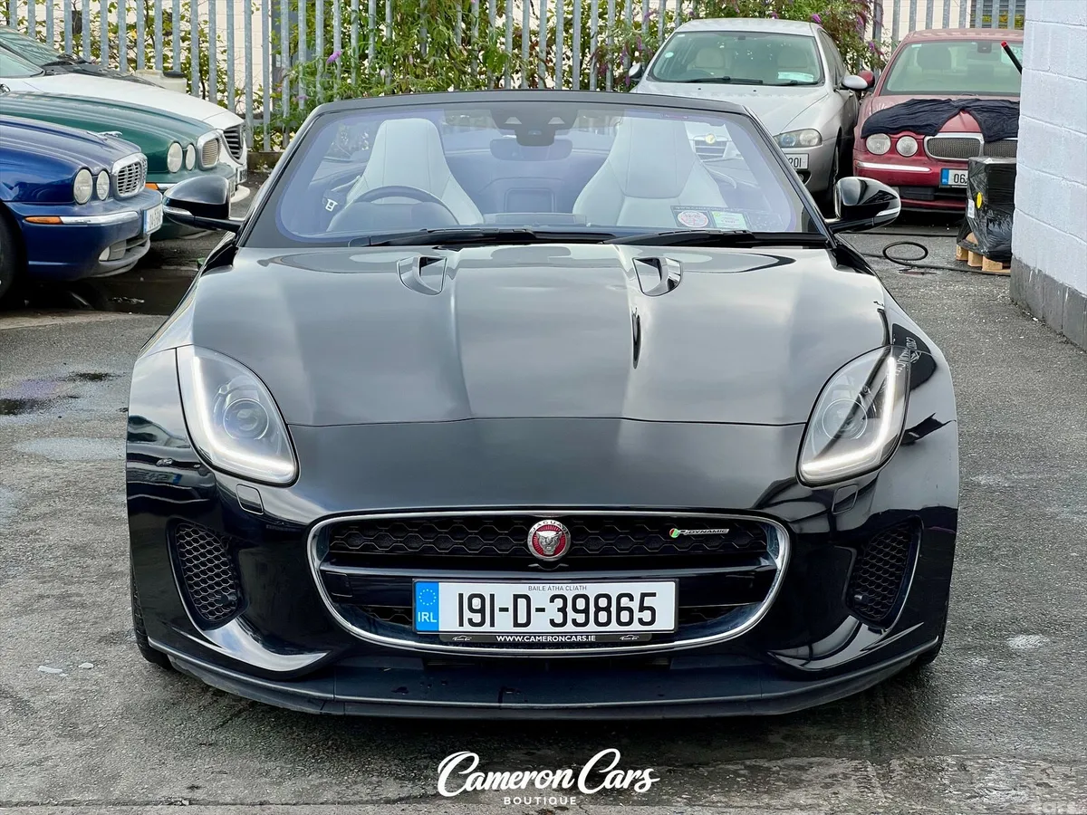 Jaguar F-Type Convertible, Petrol, 2019, Black