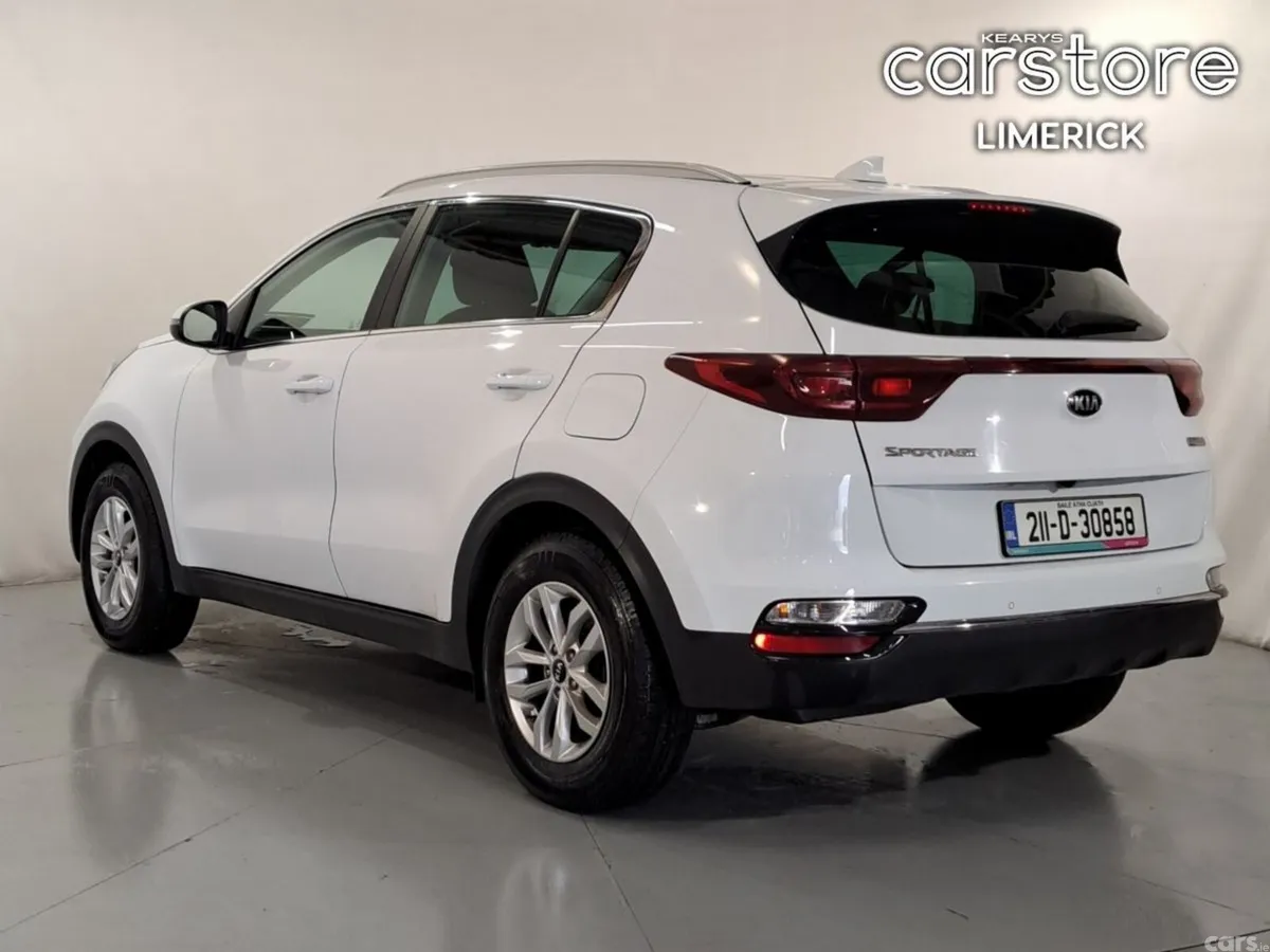 Kia Sportage SUV, Diesel Hybrid, 2021, White