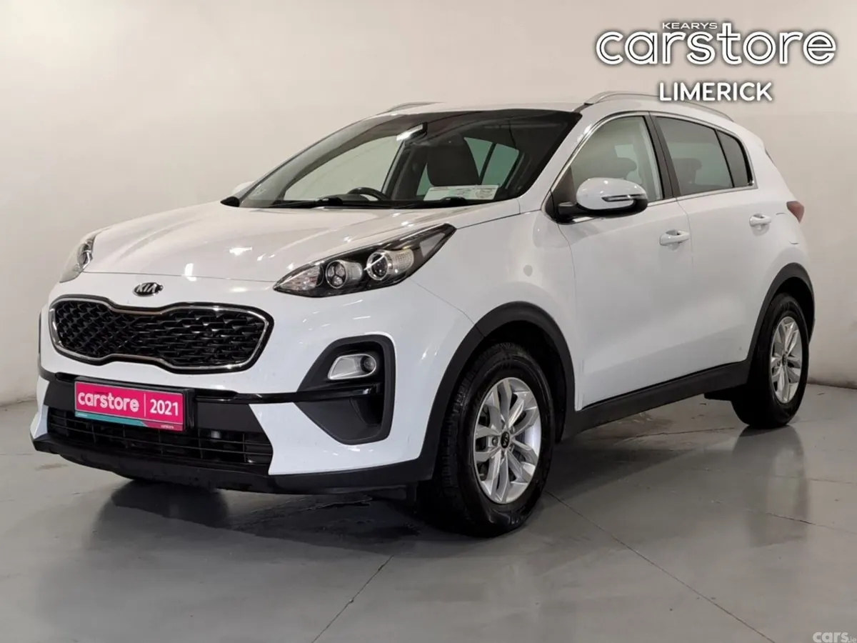 Kia Sportage SUV, Diesel Hybrid, 2021, White