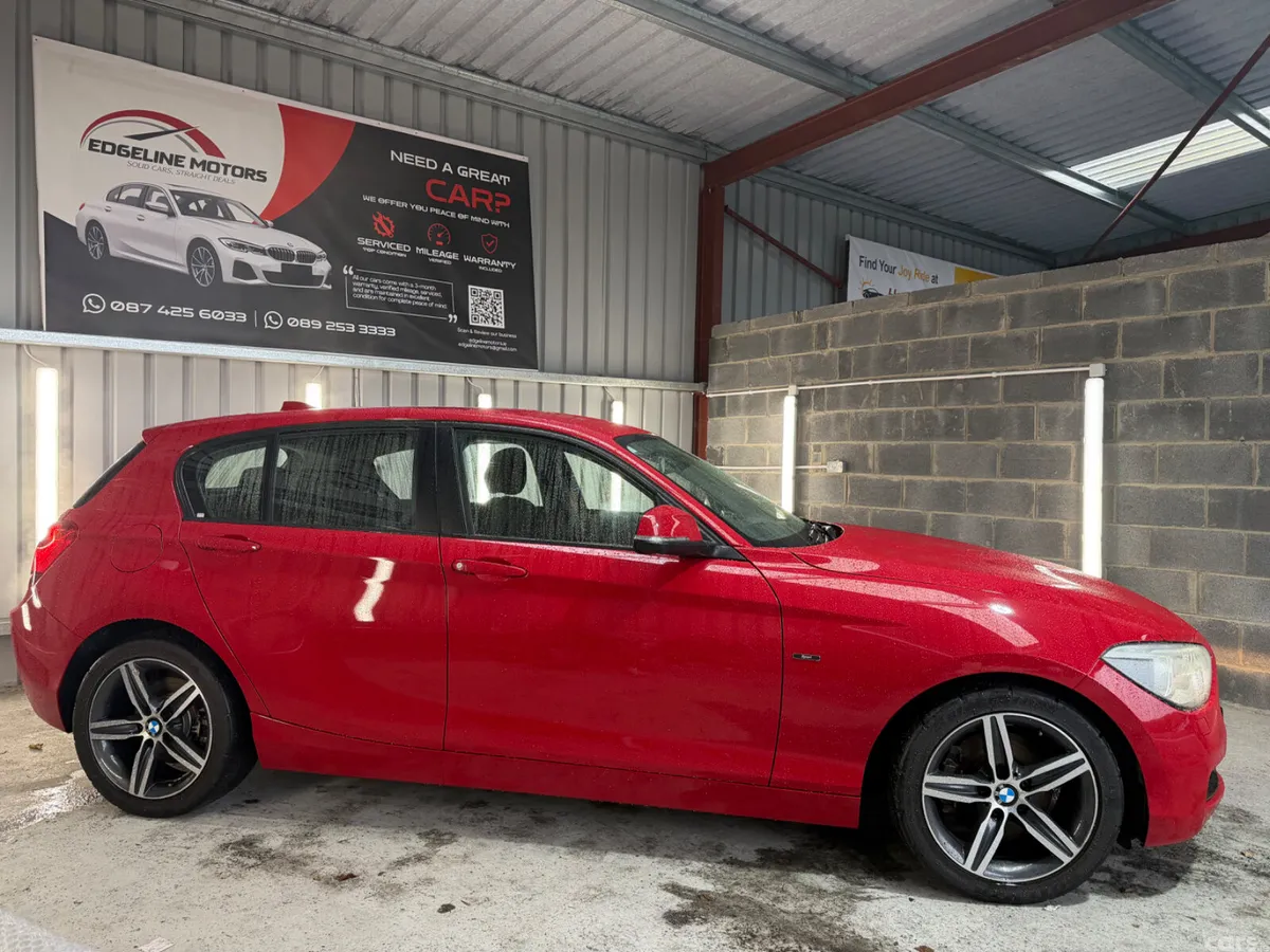BMW 1-Series Hatchback, Petrol, 2013, Red