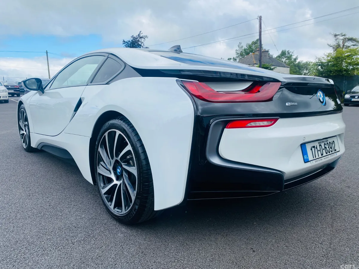 BMW i8 Coupe, Petrol Plug-in Hybrid, 2017, White