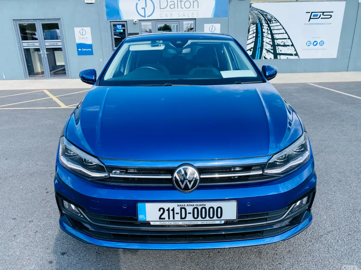 Volkswagen Polo Hatchback, Petrol, 2021, Blue