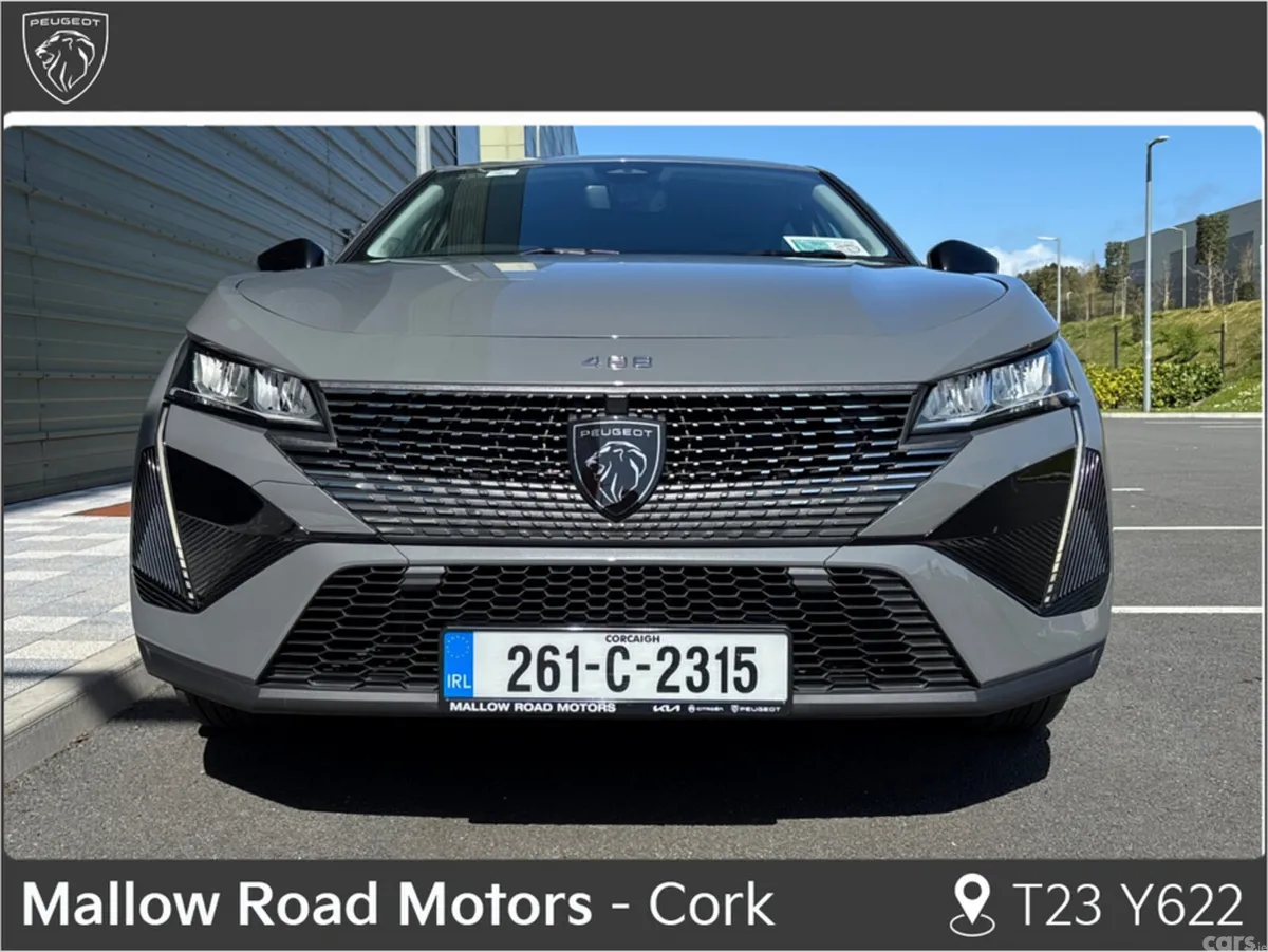 Peugeot 408 Hatchback, Petrol Hybrid, 2026, Grey