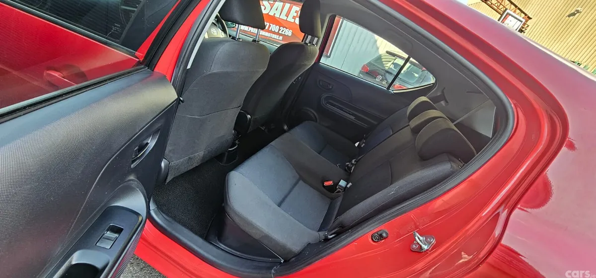 Toyota Aqua Hatchback, Petrol Hybrid, 2015, Red
