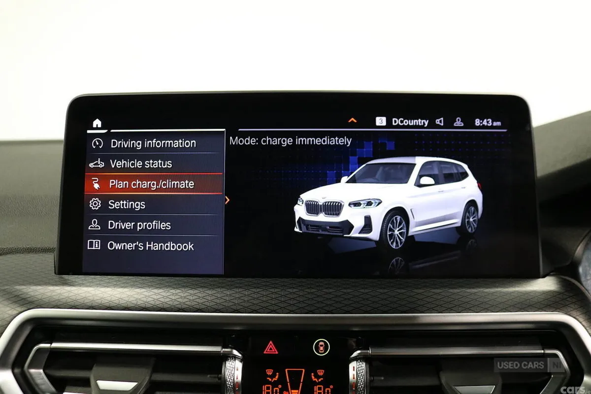 BMW X3 SUV, Petrol Hybrid, 2022, White
