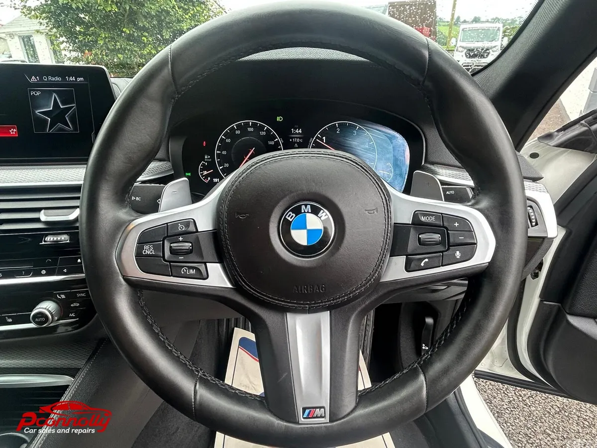 BMW 5-Series Saloon, Diesel, 2019, White