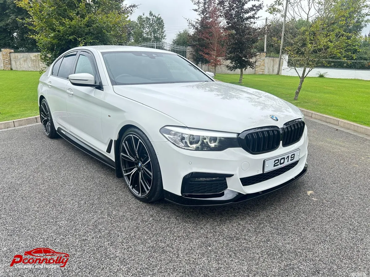 BMW 5-Series Saloon, Diesel, 2019, White