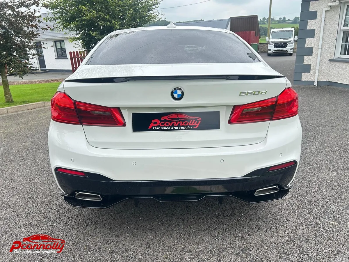 BMW 5-Series Saloon, Diesel, 2019, White