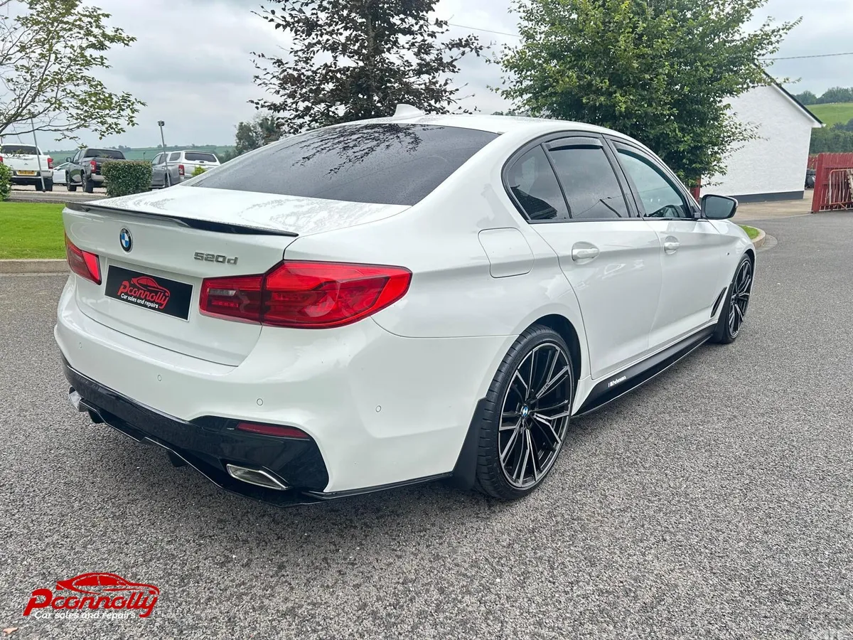 BMW 5-Series Saloon, Diesel, 2019, White