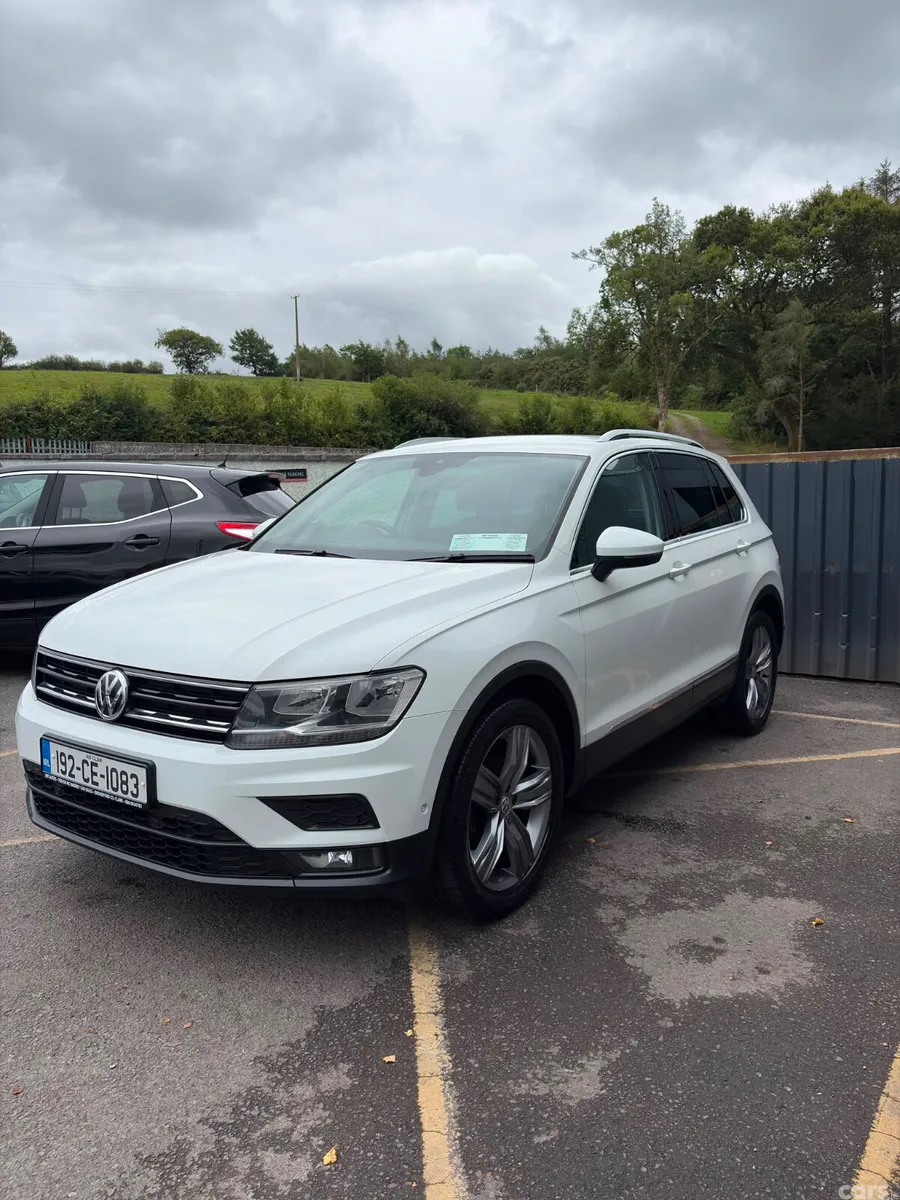 Volkswagen Tiguan SUV, Diesel, 2019, White
