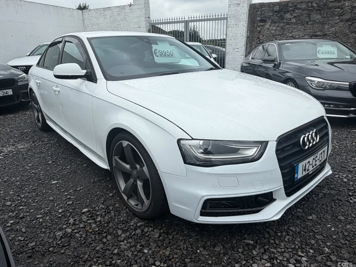 Audi A4 Saloon, Diesel, 2014, White