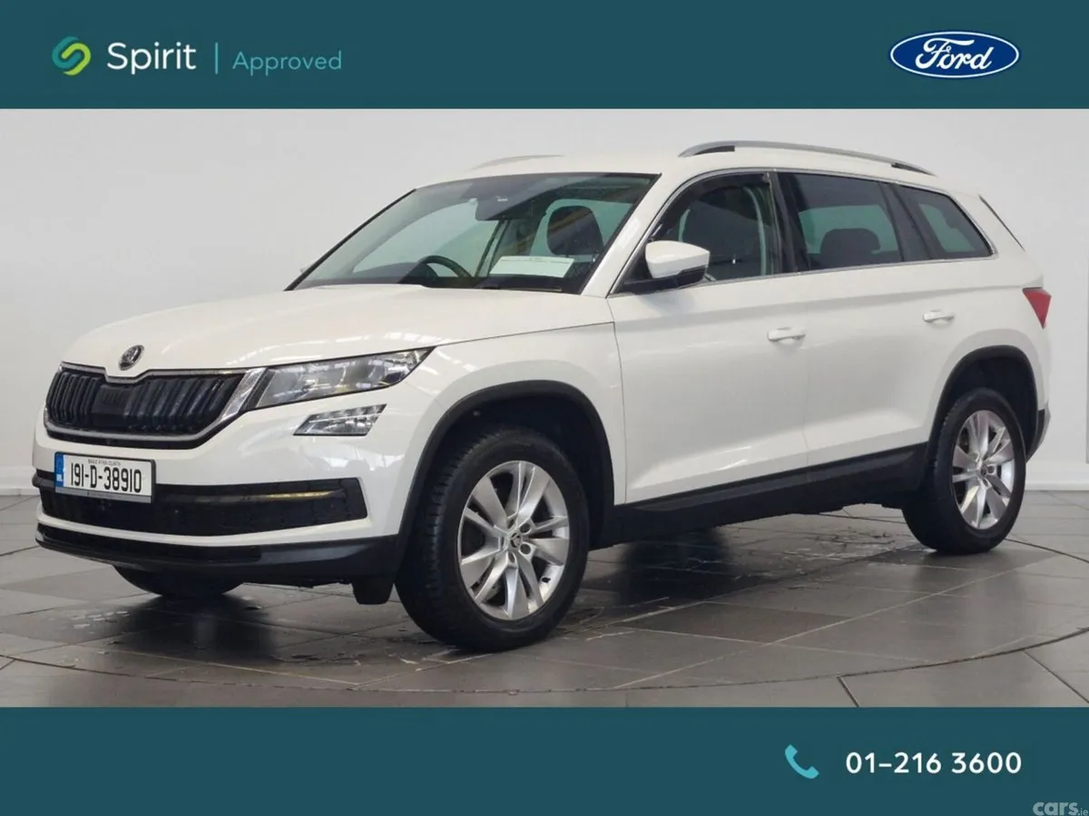 Skoda Kodiaq SUV, Diesel, 2019, White