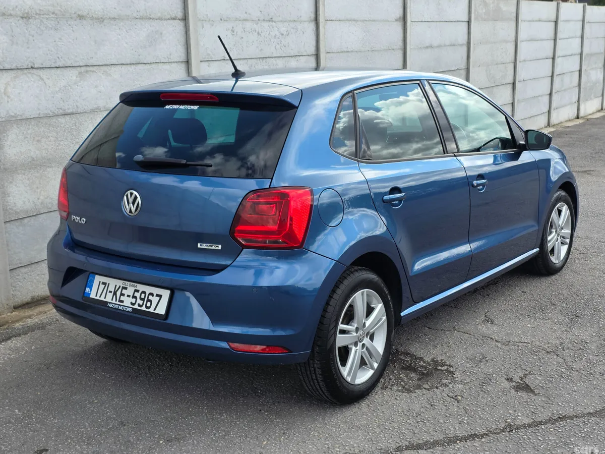Volkswagen Polo Hatchback, Petrol, 2017, Blue