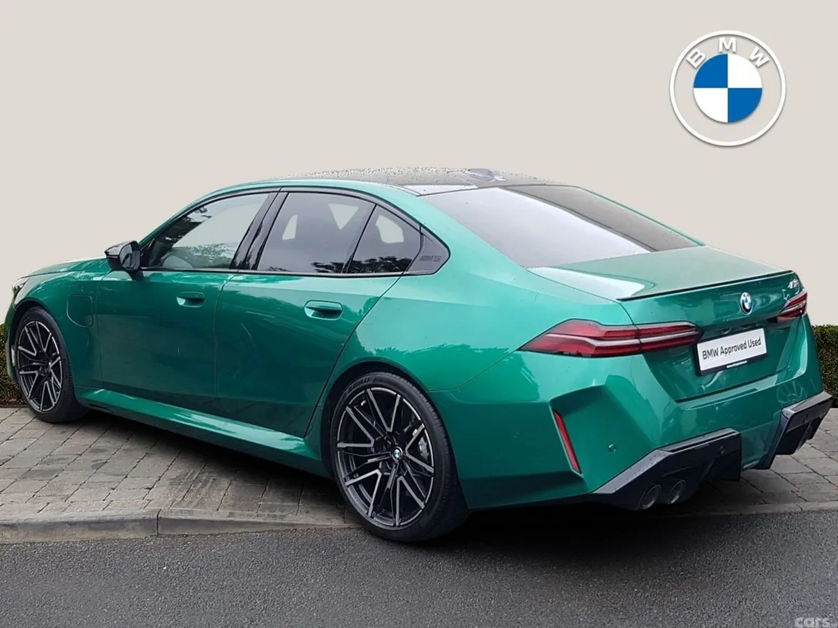 BMW M5 Saloon, Petrol Plug-in Hybrid, 2026, Green