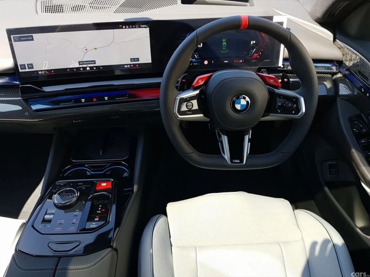 BMW M5 Saloon, Petrol Plug-in Hybrid, 2026, Green