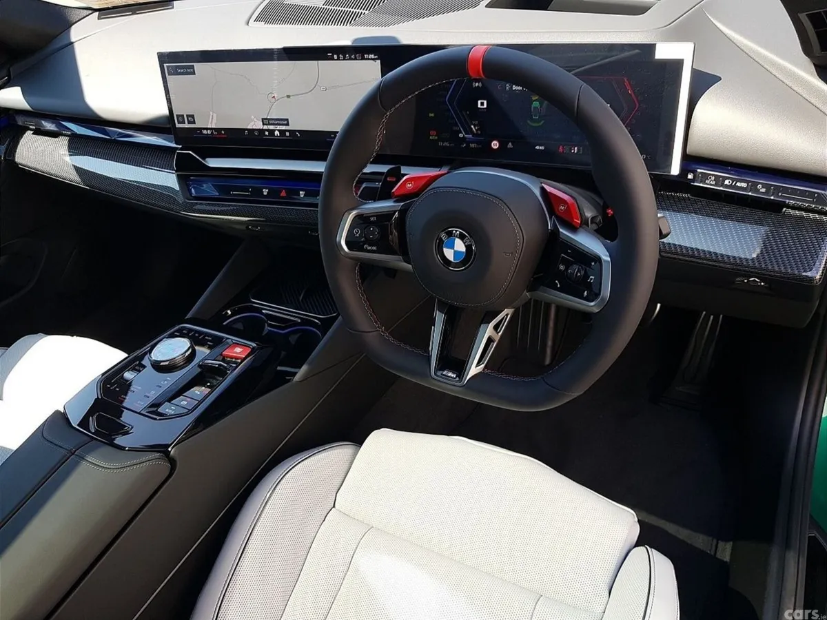 BMW M5 Saloon, Petrol Plug-in Hybrid, 2026, Green
