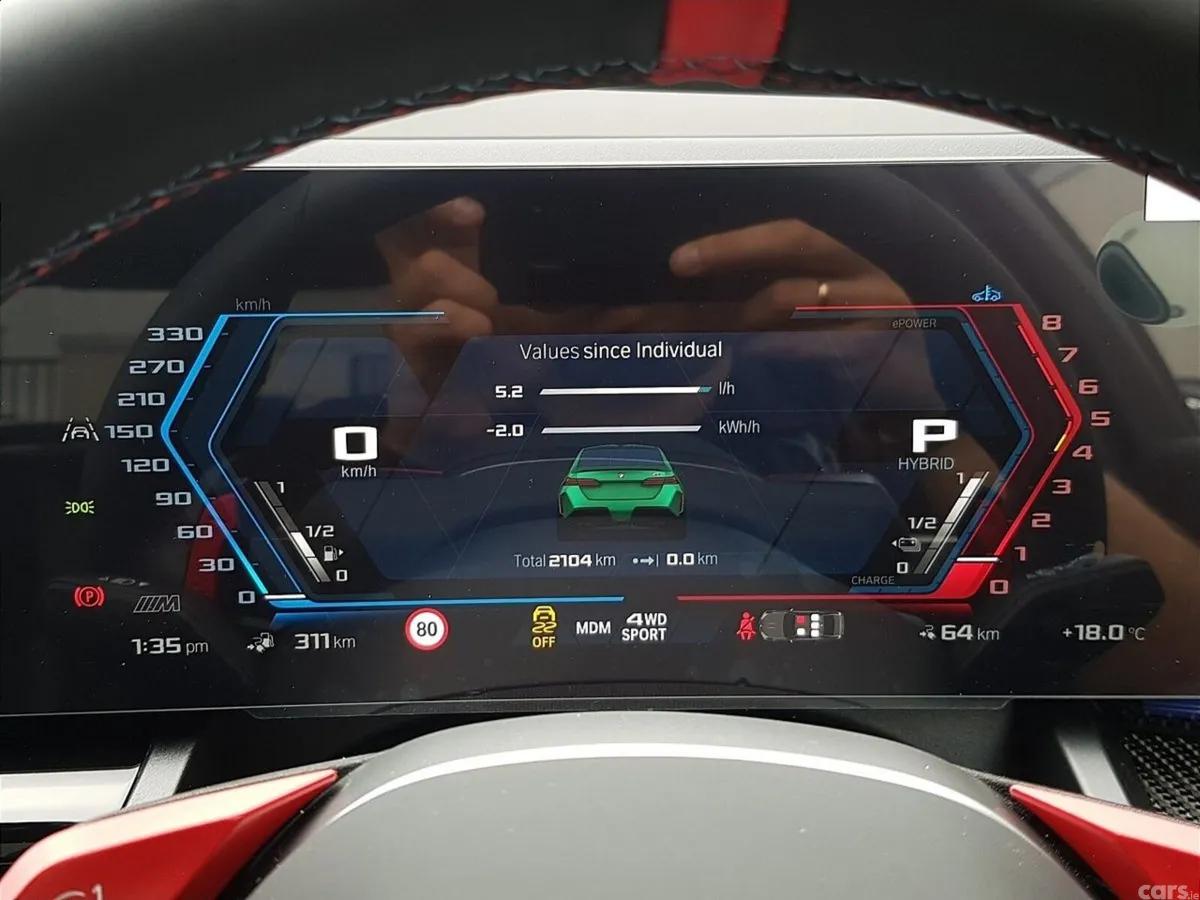 BMW M5 Saloon, Petrol Plug-in Hybrid, 2026, Green