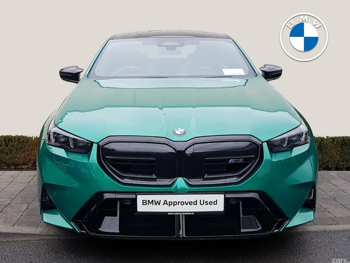 BMW M5 Saloon, Petrol Plug-in Hybrid, 2026, Green