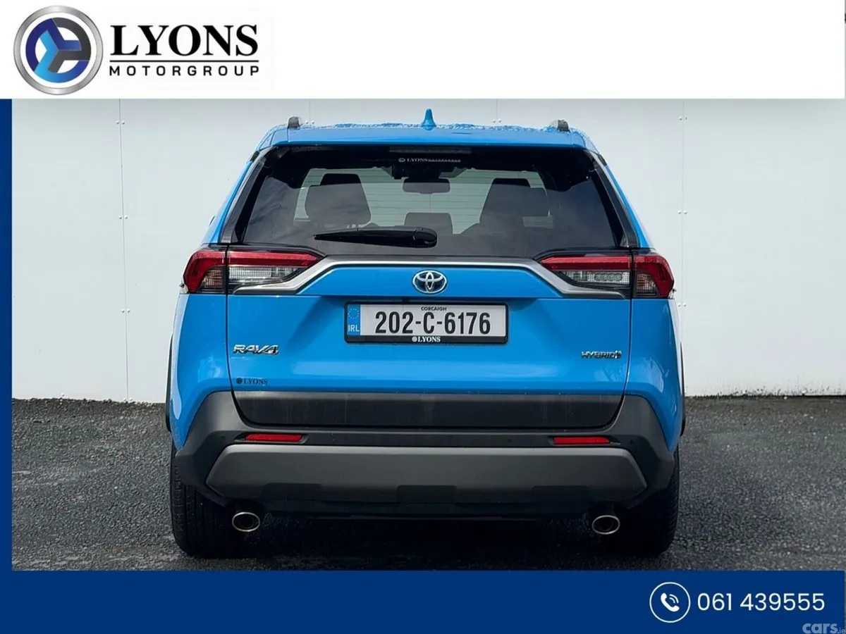 Toyota RAV4 SUV, Petrol Hybrid, 2020, Blue