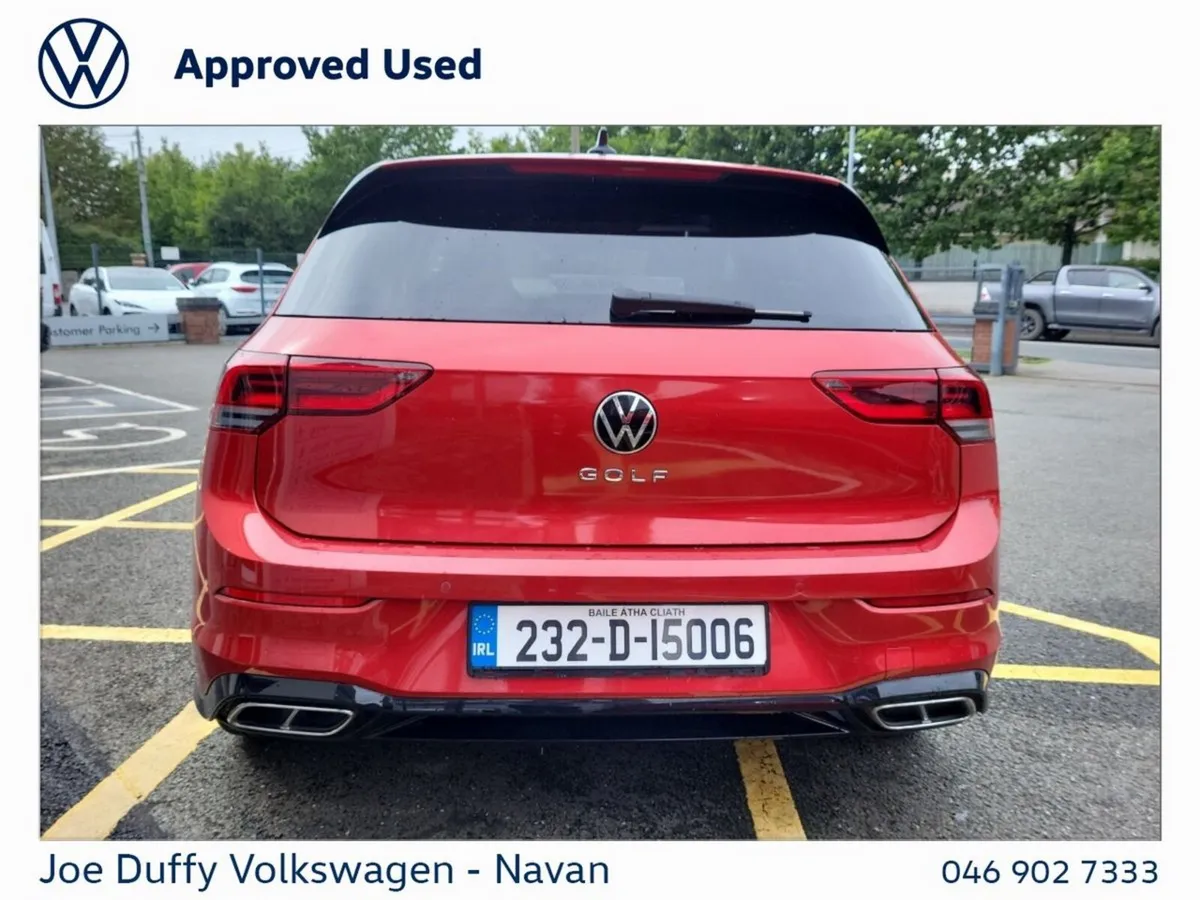 Volkswagen Golf Estate, Petrol, 2023, Red