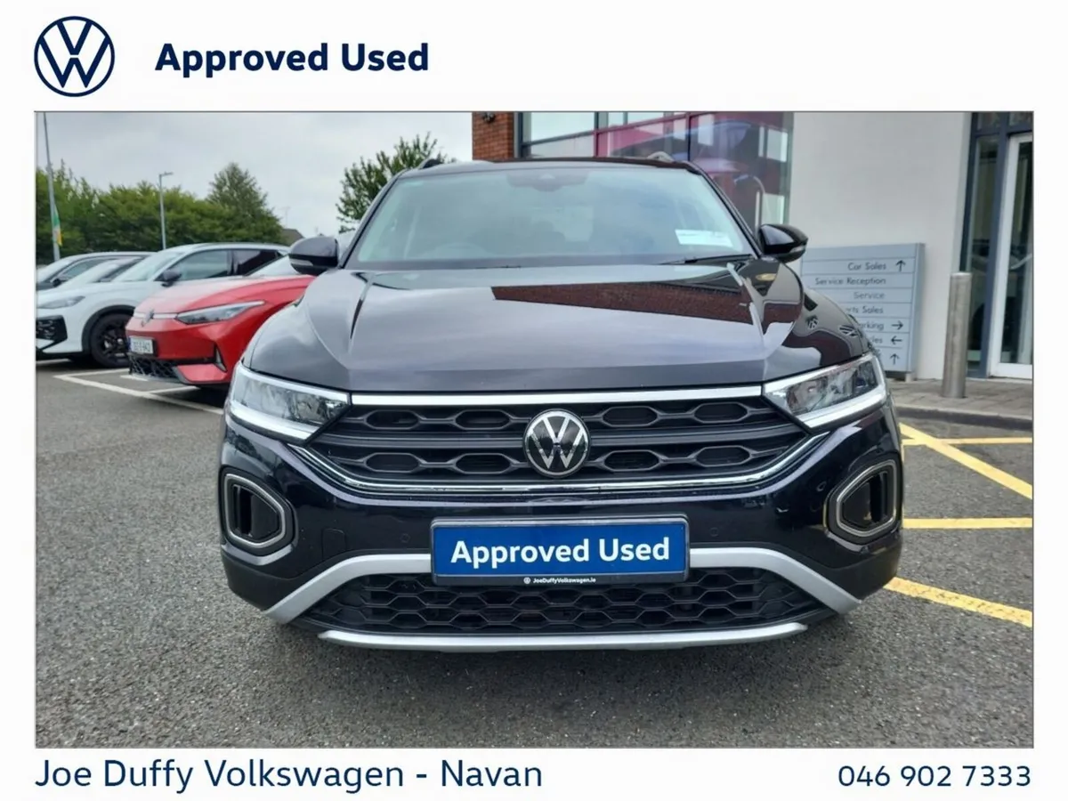Volkswagen T-Roc SUV, Petrol, 2023, Black