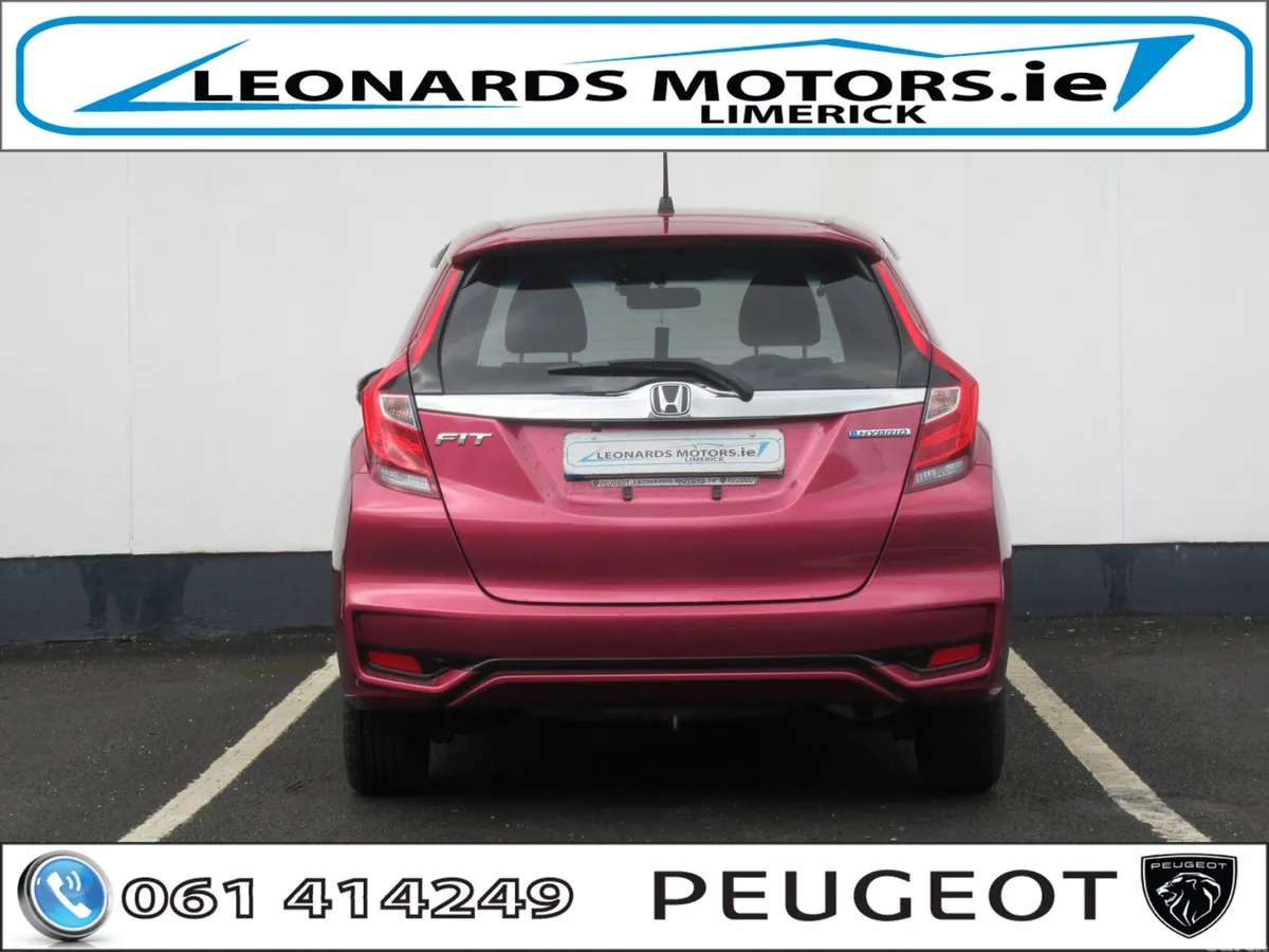 Honda Fit Hatchback, Petrol Hybrid, 2019, Red